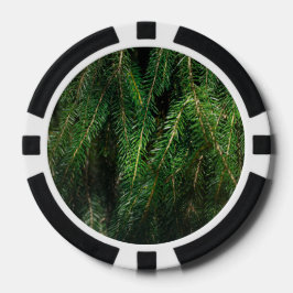 Custom Christmas tournament or party ポーカーチップ