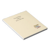 Custom Church Name Praise the LORD Graphic ノートパッド (アングル)