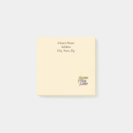 Custom Church Name Praise the LORD Graphic ポストイット