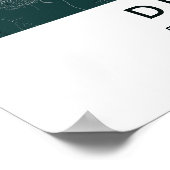 Custom City Map Dublin Ireland Wall Art Poster ポスター (角)