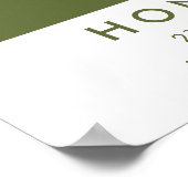 Custom City Map Honolulu Hawaii Wall Art Poster ポスター (角)