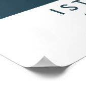 Custom City Map Istanbul Turkey Wall Art Poster ポスター (角)