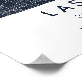 Custom City Map Las Vegas Nevada Wall Art Poster ポスター (角)