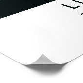 Custom City Map Lisbon Portugal Wall Art Poster ポスター (角)