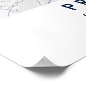 Custom City Map Prague Wall Art Poster ポスター (角)