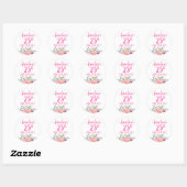 Custom Classic Round Stickers, Format: Sheet of St ラウンドシール (シート)