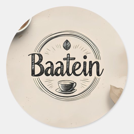 Custom Classic Round Stickers, Format: Sheet of St ラウンドシール (正面)