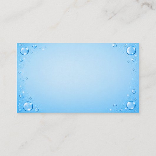 Custom Cleaning Professional Design Portrait 名刺 (裏面)