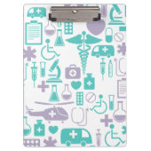 Custom Clipboard医学のテーマの博士 クリップボード (正面)