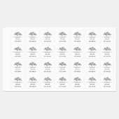 Custom Clothing Iron on label for handmade item ラベル (シート)