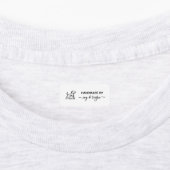 Custom clothing Label for crafter with pet icon ラベル (貼付)