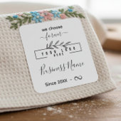 Custom Clothing label Sewing or Crochet with logo ラベル