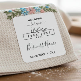 Custom Clothing label Sewing or Crochet with logo ラベル