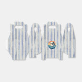 Custom Coastal/nautical/beach marlin sunset フェイバーボックス (折り畳みなし)