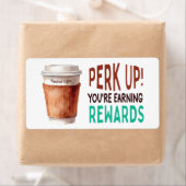 Custom Coffee Cafe Loyalty ラベル (インサイチュ)