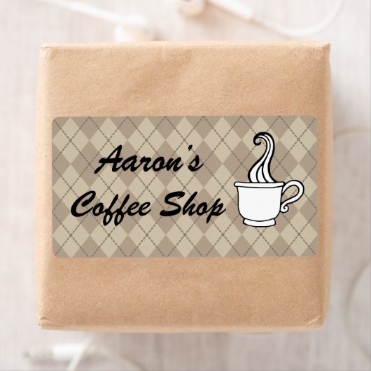 Custom Coffee Labels  ラベル (インサイチュ)