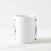 Custom Coffee Mug | Retro Octopus | Name & Text コーヒーマグカップ (中央)