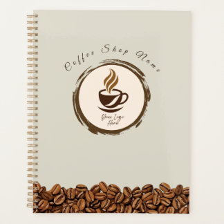 Custom Coffee Shop Planner – Personalized Business プランナー手帳