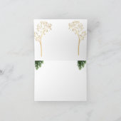 Custom Color Christmas Card サンキューカード (内部)