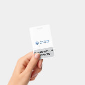 Custom Color EVS Environmental Services Companion バッジ (Handheld)