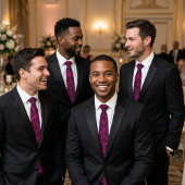 Custom Color Geometric 3D Cube Pattern ネクタイ