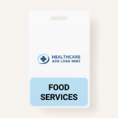 Custom Color Hospital Cafeteria Companion バッジ (正面)