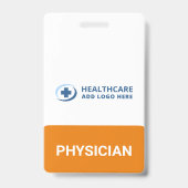 Custom Color Medical Role Recognition Companion バッジ (Front)