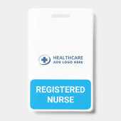 Custom Color Nurse Recognition Companion バッジ (正面)