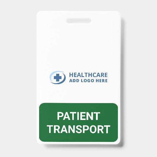 Custom Color Patient Transport Companion バッジ (正面)
