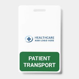 Custom Color Patient Transport Companion バッジ