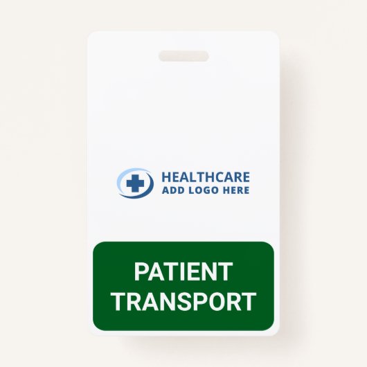Custom Color Patient Transport Companion バッジ (正面)