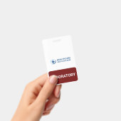 Custom Color Phlebotomist Laboratory Companion バッジ (手持ち)
