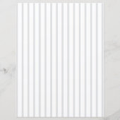 Custom Color Pinstripe with White Scrapbook Paper (裏面)