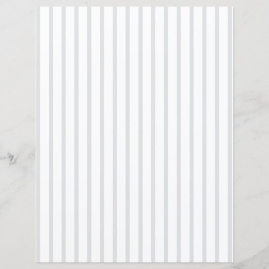 Custom Color Pinstripe with White Scrapbook Paper (裏面)