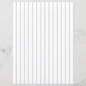 Custom Color Pinstripe with White Scrapbook Paper (正面)