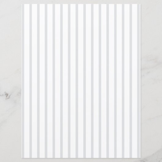 Custom Color Pinstripe with White Scrapbook Paper (正面)