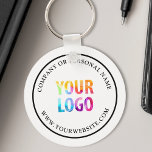 Custom Color Promotional Business Logo Branded キーホルダー<br><div class="desc">Easily personalize this coaster with your own company logo or custom image. You can change the background color to match your logo or corporate colors. Custom branded keychains with your business logo are useful and lightweight giveaways for clients and employees while also marketing your business. No minimum order quantity. Bring...</div>