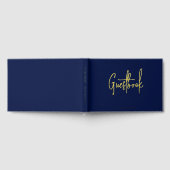 Custom Color Property Modern Script Minimalist ゲストブック (全面)