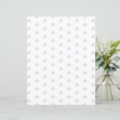 Custom Color Stars on White Scrapbook Paper (スタンド正面)