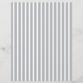 Custom Color with White Pinstripe Scrapbook Paper (裏面)
