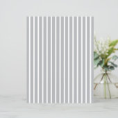 Custom Color with White Pinstripe Scrapbook Paper (スタンド正面)