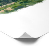 Custom Colorado Springs Wall Art, Colorado ポスター (角)