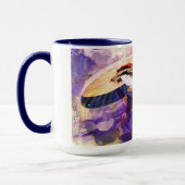 Custom Combo Mug日本のな女性 マグカップ (左)