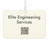 Custom Company Air Freshener カーエアーフレッシュナー (裏面)