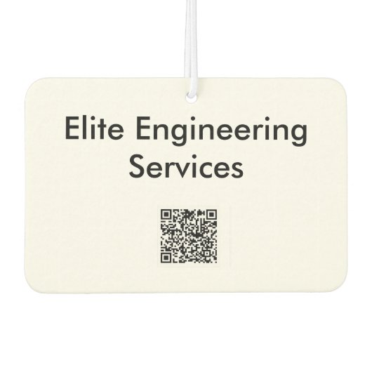 Custom Company Air Freshener カーエアーフレッシュナー (正面)