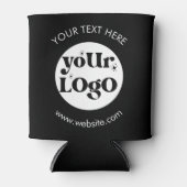 Custom Company Branded Business Logo 缶クーラー (正面)