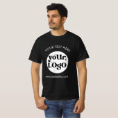 Custom Company Branded Business Logo Tシャツ (正面フル)