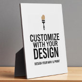 Custom Company Branded Personalized Minimalist  フォトプラーク