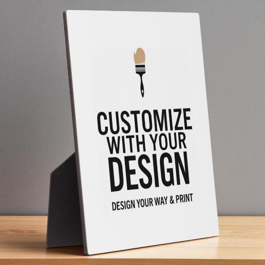 Custom Company Branded Personalized Minimalist  フォトプラーク