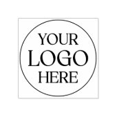 Custom Company Business Logo Branded ラバースタンプ (インプリント)